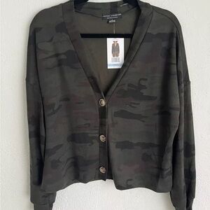 Social Standard by Sanctuary Daytripper Cardigan Camo Large